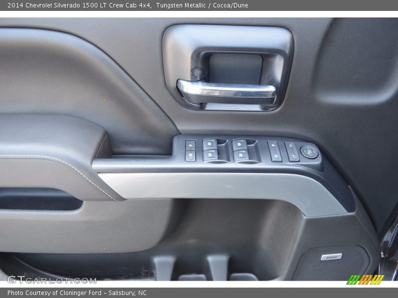 Tungsten Metallic / Cocoa/Dune 2014 Chevrolet Silverado 1500 LT Crew Cab 4x4
