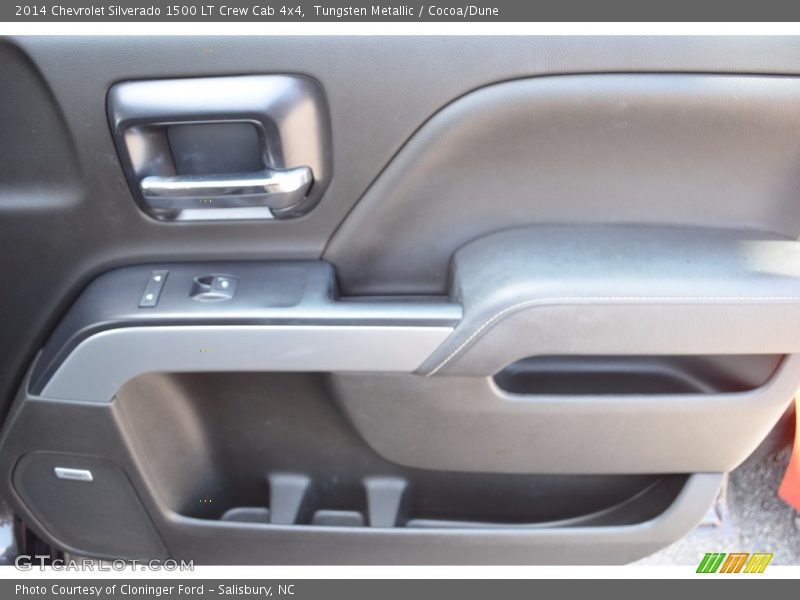 Tungsten Metallic / Cocoa/Dune 2014 Chevrolet Silverado 1500 LT Crew Cab 4x4