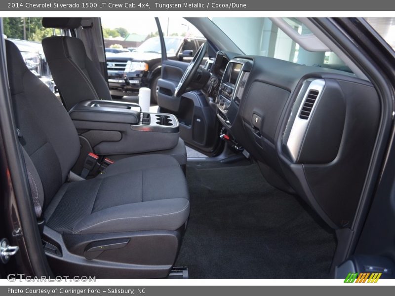Tungsten Metallic / Cocoa/Dune 2014 Chevrolet Silverado 1500 LT Crew Cab 4x4