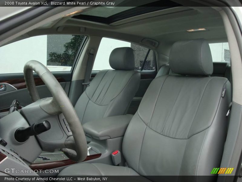 Blizzard White Pearl / Graphite Gray 2008 Toyota Avalon XLS
