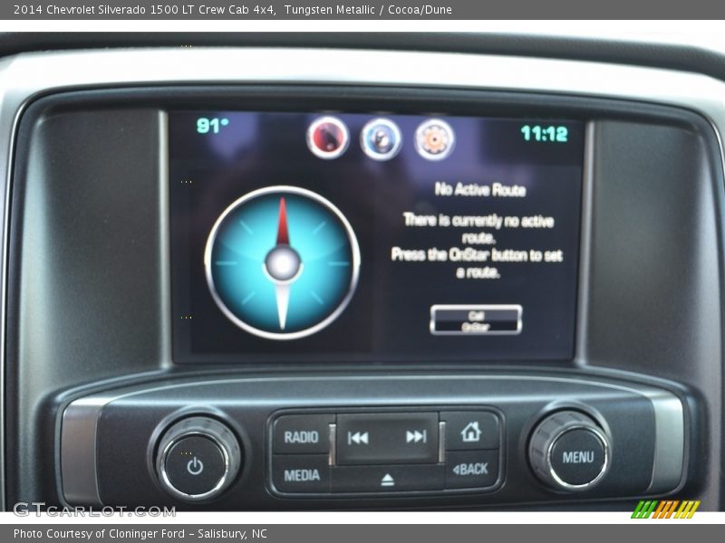 Tungsten Metallic / Cocoa/Dune 2014 Chevrolet Silverado 1500 LT Crew Cab 4x4