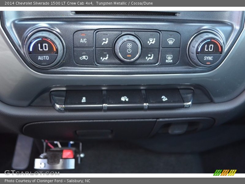 Tungsten Metallic / Cocoa/Dune 2014 Chevrolet Silverado 1500 LT Crew Cab 4x4