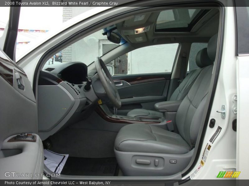 Blizzard White Pearl / Graphite Gray 2008 Toyota Avalon XLS