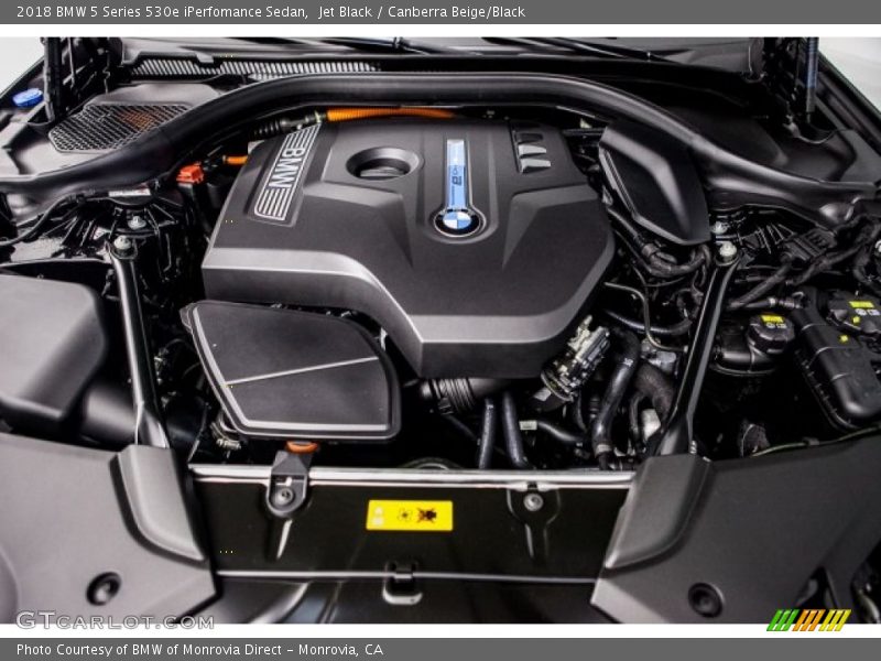  2018 5 Series 530e iPerfomance Sedan Engine - 2.0 Liter e DI TwinPower Turbocharged DOHC 16-Valve VVT 4 Cylinder Gasoline/Plug-In Electric Hybrid