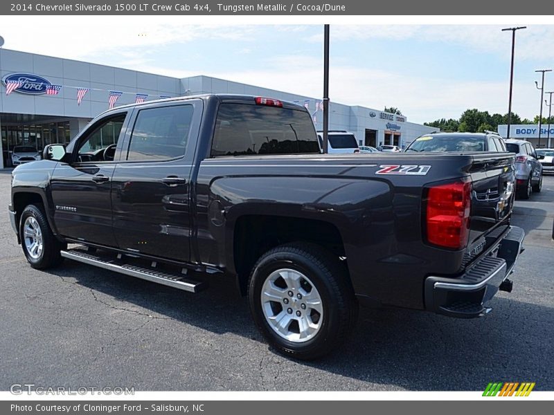 Tungsten Metallic / Cocoa/Dune 2014 Chevrolet Silverado 1500 LT Crew Cab 4x4
