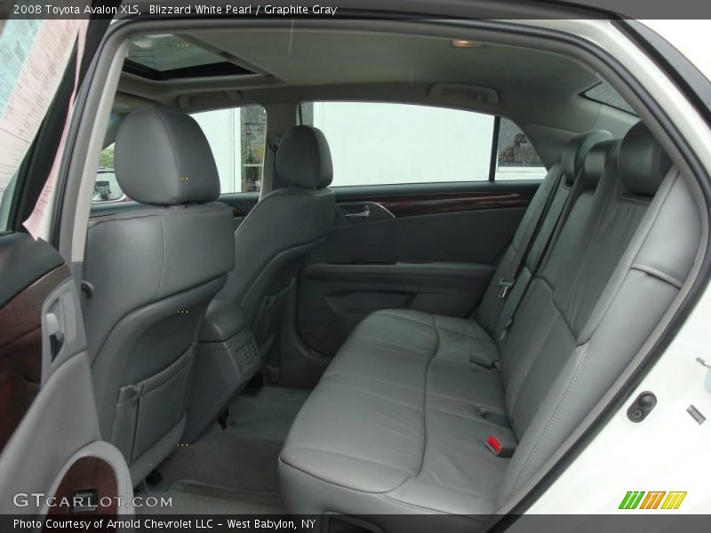 Blizzard White Pearl / Graphite Gray 2008 Toyota Avalon XLS