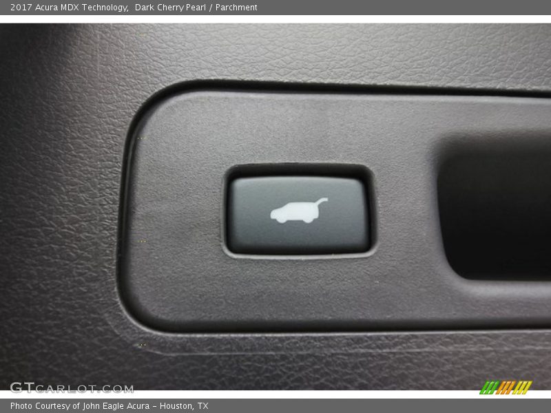 Dark Cherry Pearl / Parchment 2017 Acura MDX Technology