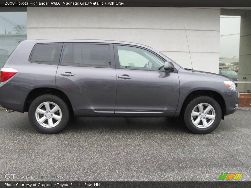Magnetic Gray Metallic / Ash Gray 2008 Toyota Highlander 4WD