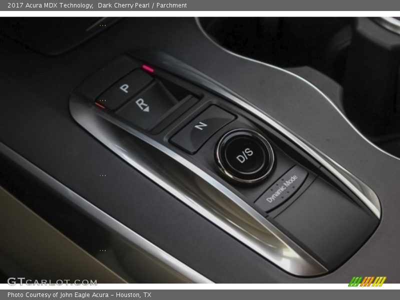 Dark Cherry Pearl / Parchment 2017 Acura MDX Technology