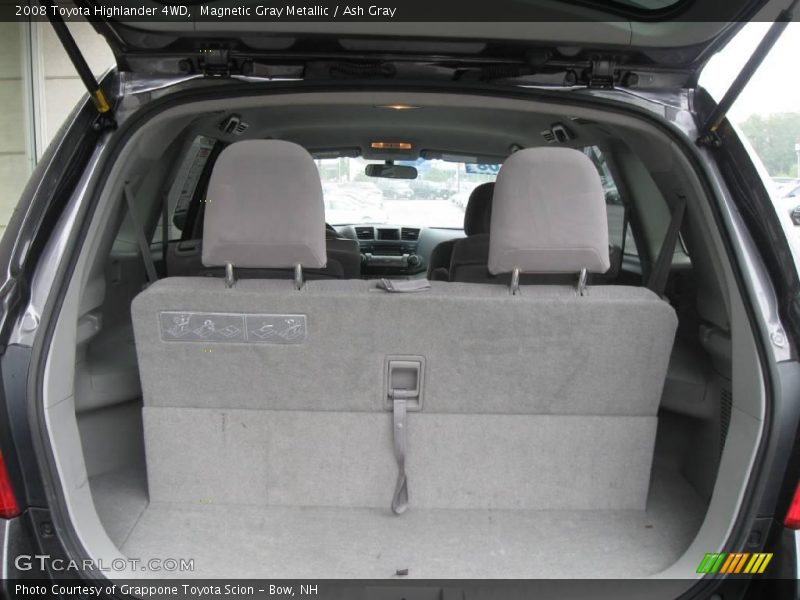 Magnetic Gray Metallic / Ash Gray 2008 Toyota Highlander 4WD