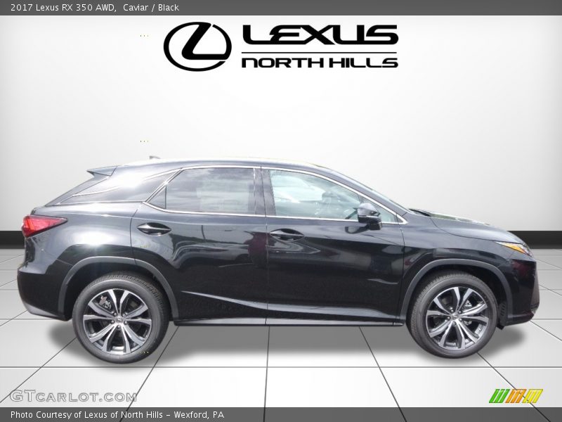 Caviar / Black 2017 Lexus RX 350 AWD