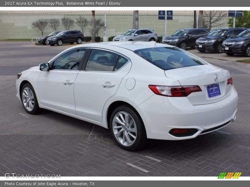 Bellanova White Pearl / Ebony 2017 Acura ILX Technology Plus