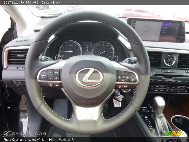 Caviar / Black 2017 Lexus RX 350 AWD