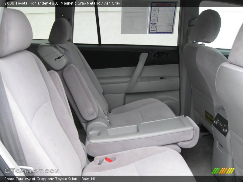 Magnetic Gray Metallic / Ash Gray 2008 Toyota Highlander 4WD