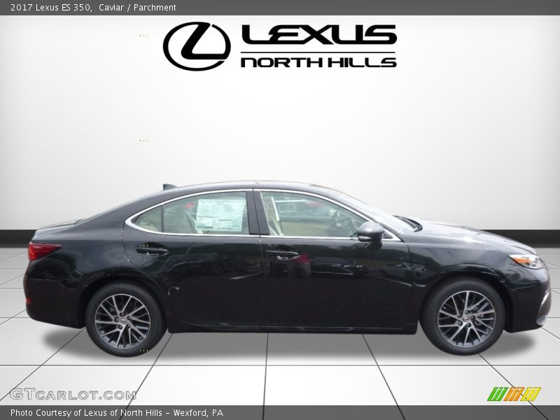 Caviar / Parchment 2017 Lexus ES 350
