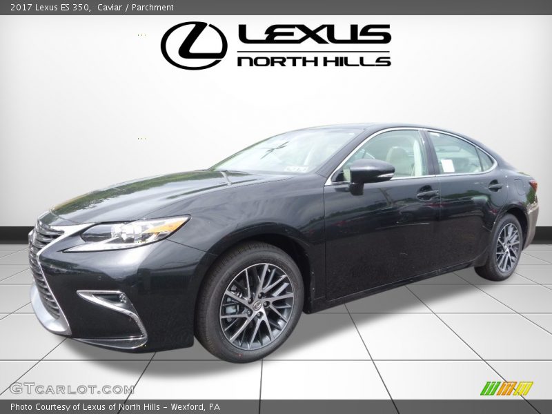 Caviar / Parchment 2017 Lexus ES 350