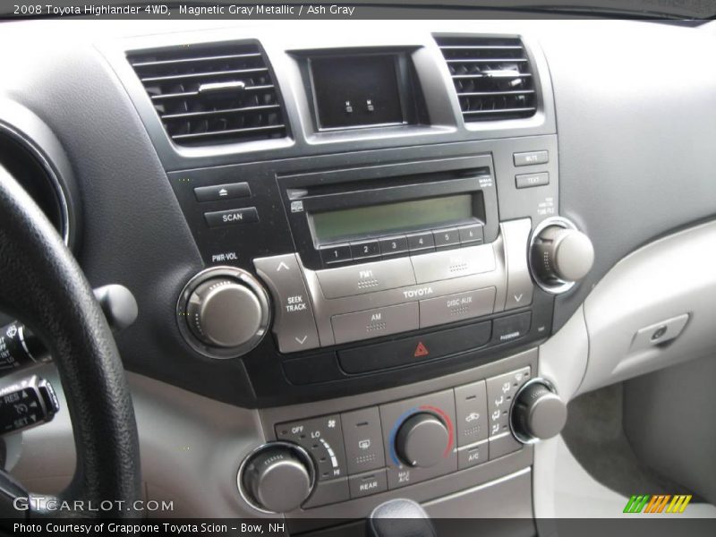 Magnetic Gray Metallic / Ash Gray 2008 Toyota Highlander 4WD