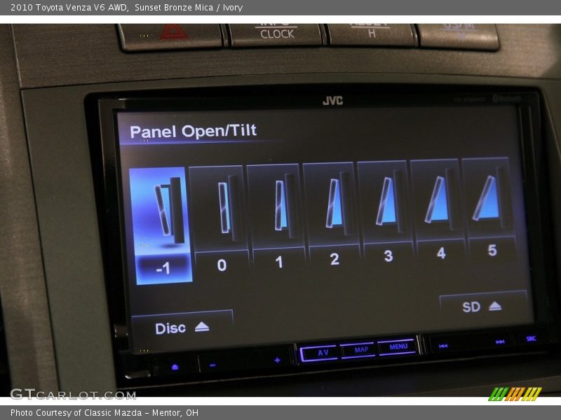 Sunset Bronze Mica / Ivory 2010 Toyota Venza V6 AWD
