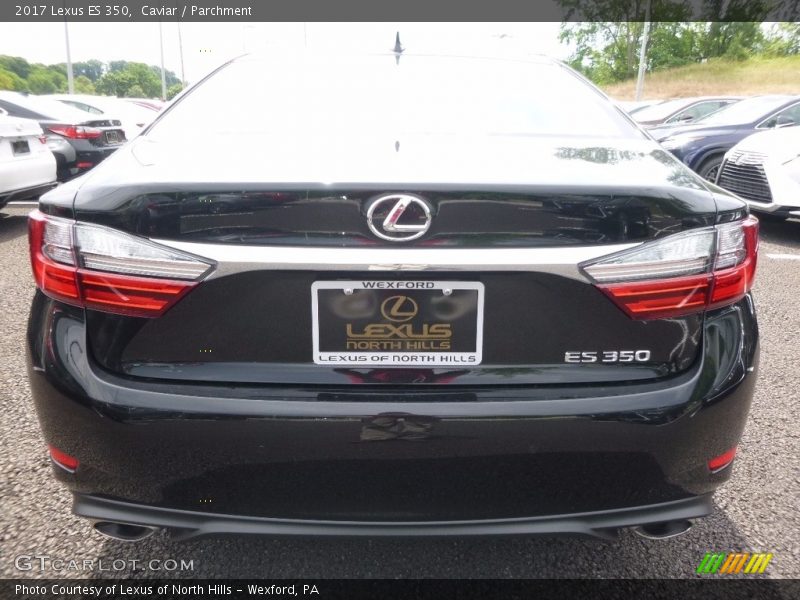 Caviar / Parchment 2017 Lexus ES 350