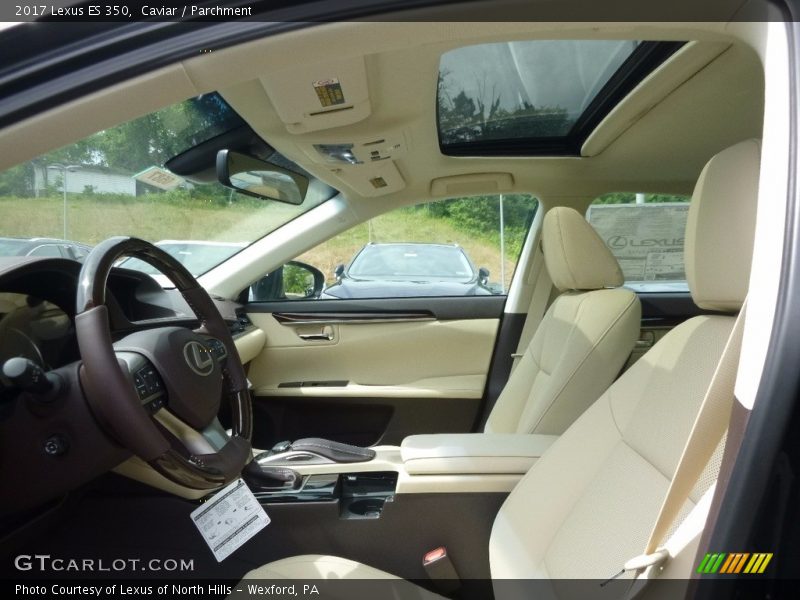 Caviar / Parchment 2017 Lexus ES 350