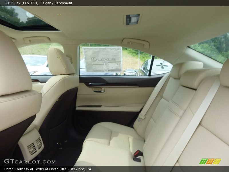 Caviar / Parchment 2017 Lexus ES 350