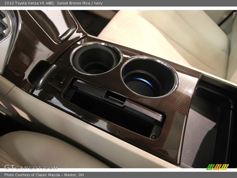 Sunset Bronze Mica / Ivory 2010 Toyota Venza V6 AWD