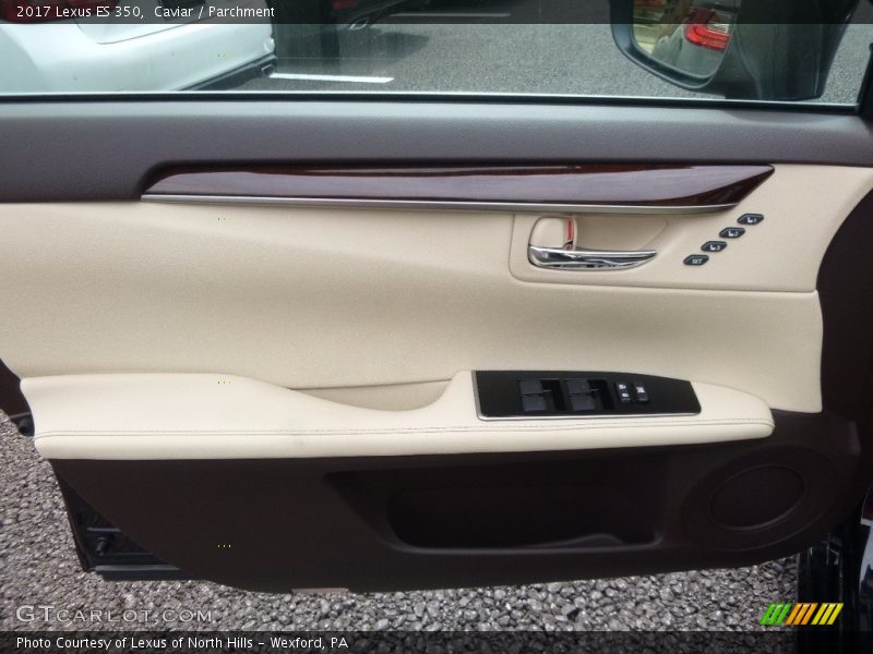Caviar / Parchment 2017 Lexus ES 350