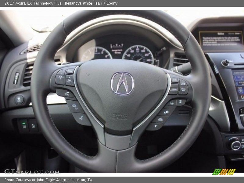 Bellanova White Pearl / Ebony 2017 Acura ILX Technology Plus