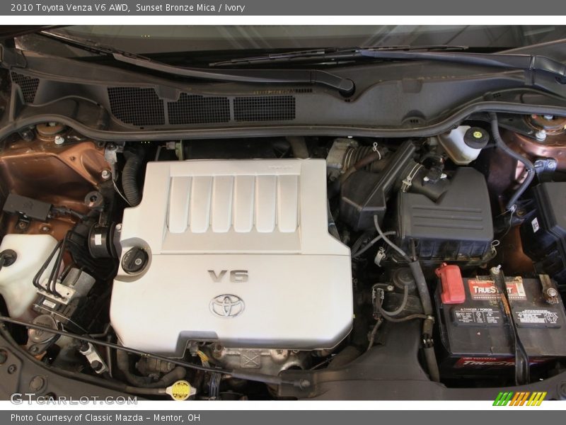 Sunset Bronze Mica / Ivory 2010 Toyota Venza V6 AWD