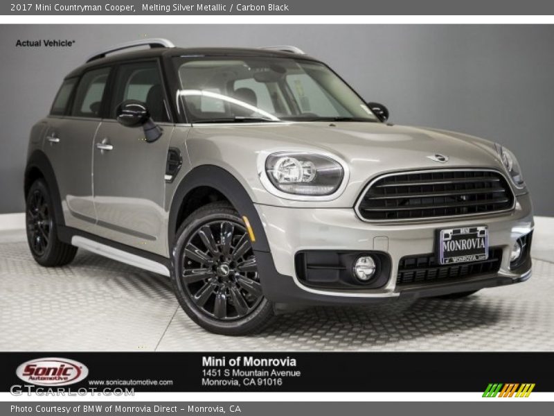 Melting Silver Metallic / Carbon Black 2017 Mini Countryman Cooper
