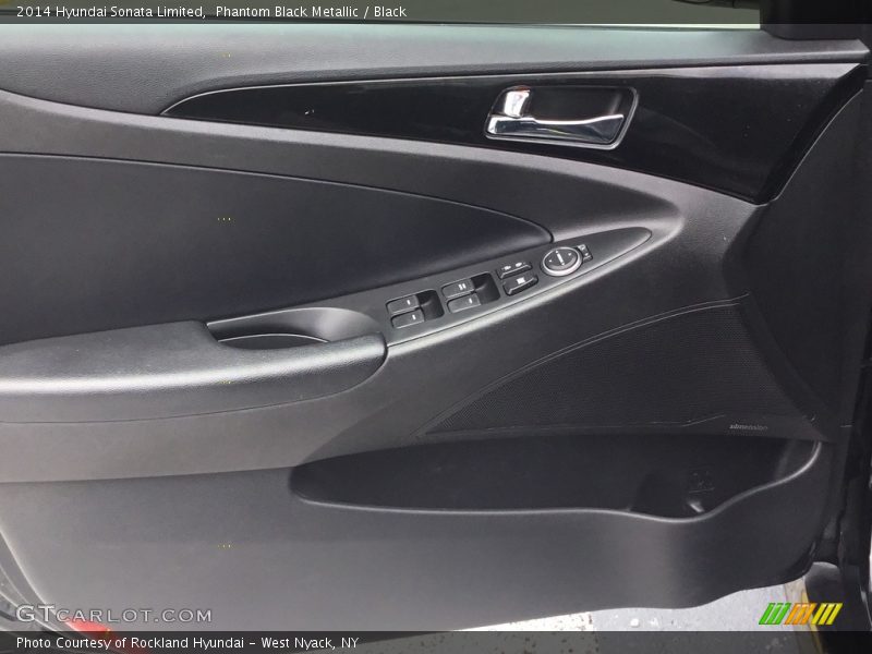 Phantom Black Metallic / Black 2014 Hyundai Sonata Limited