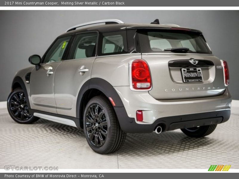 Melting Silver Metallic / Carbon Black 2017 Mini Countryman Cooper