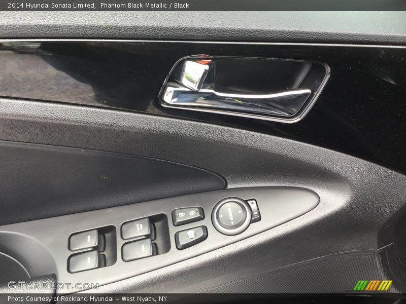 Phantom Black Metallic / Black 2014 Hyundai Sonata Limited