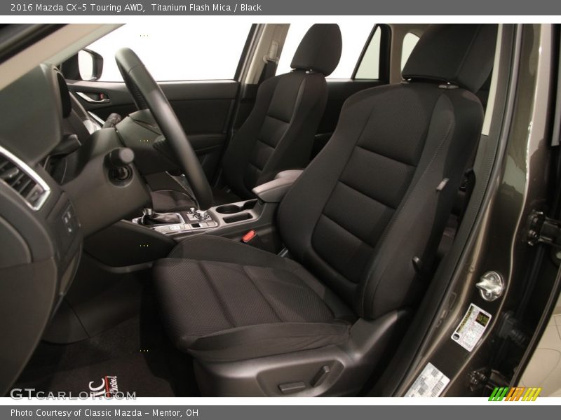 Titanium Flash Mica / Black 2016 Mazda CX-5 Touring AWD