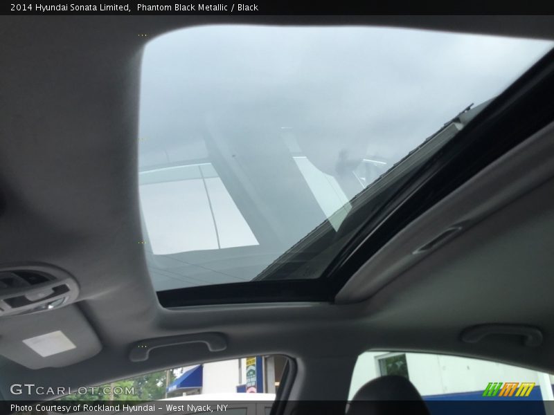 Phantom Black Metallic / Black 2014 Hyundai Sonata Limited