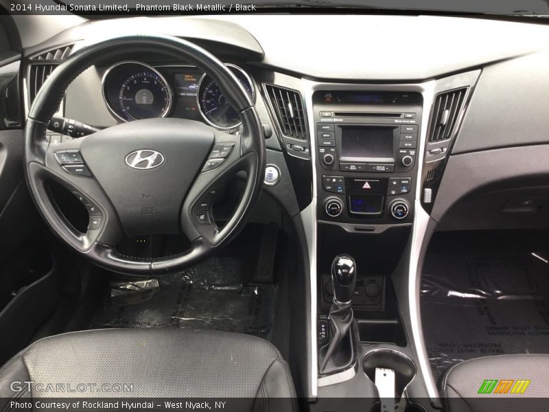 Phantom Black Metallic / Black 2014 Hyundai Sonata Limited