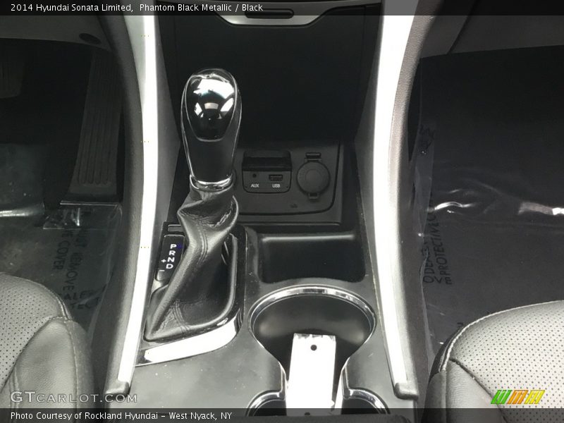 Phantom Black Metallic / Black 2014 Hyundai Sonata Limited