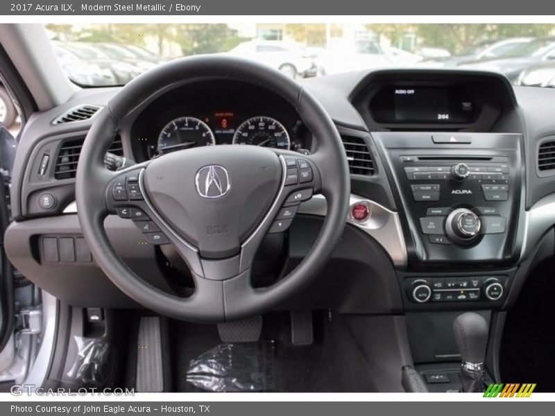 Modern Steel Metallic / Ebony 2017 Acura ILX