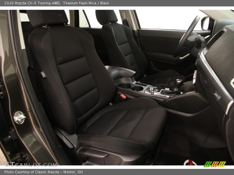 Titanium Flash Mica / Black 2016 Mazda CX-5 Touring AWD
