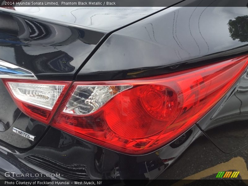 Phantom Black Metallic / Black 2014 Hyundai Sonata Limited