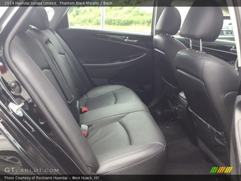 Phantom Black Metallic / Black 2014 Hyundai Sonata Limited