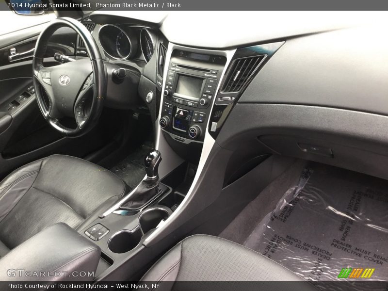 Phantom Black Metallic / Black 2014 Hyundai Sonata Limited