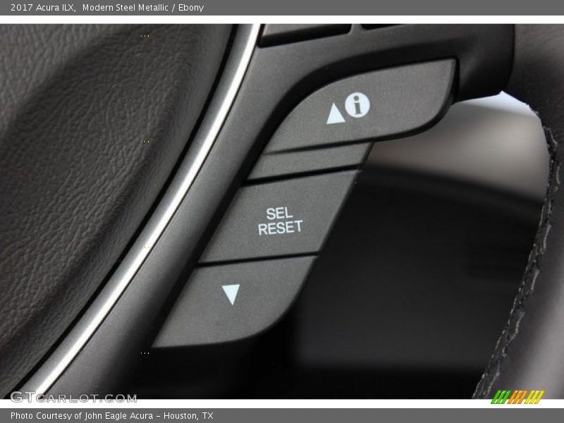 Modern Steel Metallic / Ebony 2017 Acura ILX