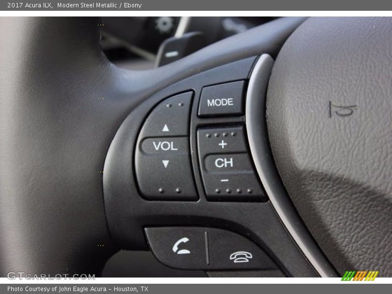 Modern Steel Metallic / Ebony 2017 Acura ILX
