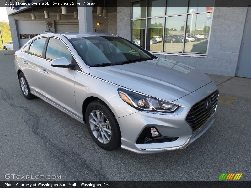 Symphony Silver / Gray 2018 Hyundai Sonata SE