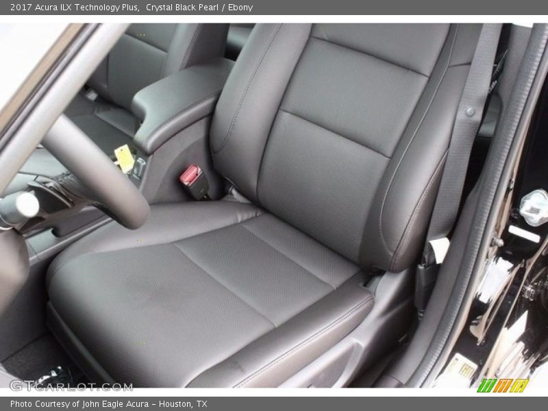 Crystal Black Pearl / Ebony 2017 Acura ILX Technology Plus