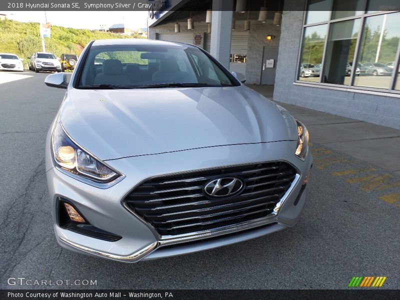 Symphony Silver / Gray 2018 Hyundai Sonata SE