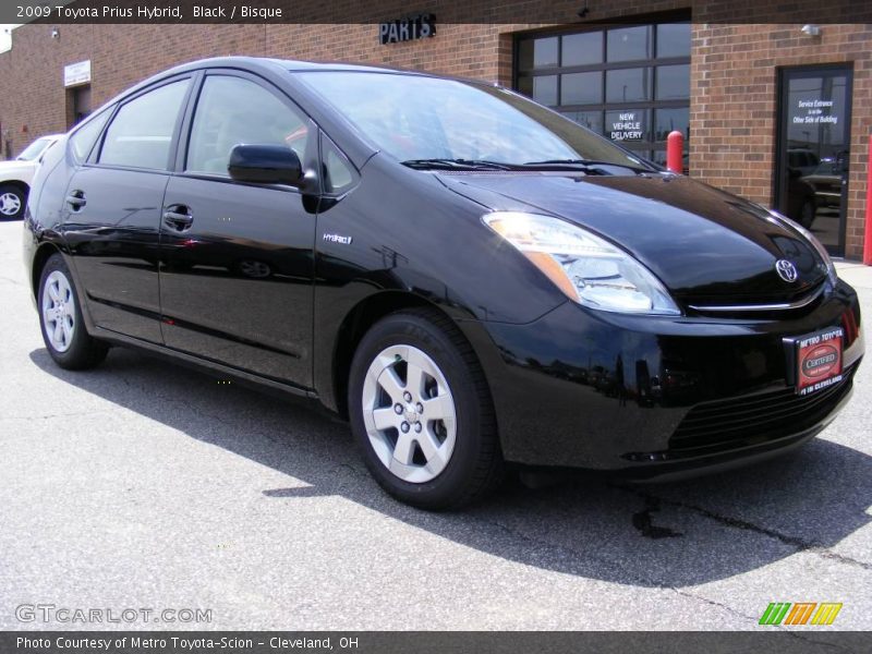 Black / Bisque 2009 Toyota Prius Hybrid