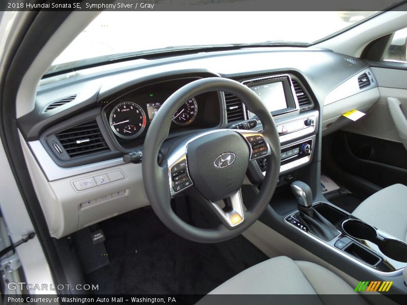 Dashboard of 2018 Sonata SE
