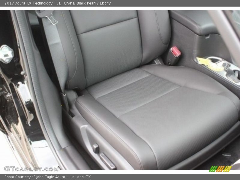 Crystal Black Pearl / Ebony 2017 Acura ILX Technology Plus